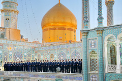 ضبط اجرای گروه تواشیح محمد رسول الله(ص) در حرم حضرت معصومه(س)‎