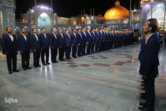 ضبط اجرای گروه تواشیح محمد رسول الله(ص) در حرم حضرت معصومه(س)‎