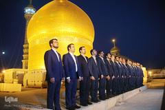 ضبط اجرای گروه تواشیح محمد رسول الله(ص) در حرم حضرت معصومه(س)‎