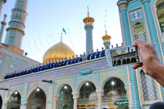 ضبط اجرای گروه تواشیح محمد رسول الله(ص) در حرم حضرت معصومه(س)‎