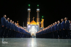 ضبط اجرای گروه تواشیح محمد رسول الله(ص) در حرم حضرت معصومه(س)‎