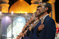 ضبط اجرای گروه تواشیح محمد رسول الله(ص) در حرم حضرت معصومه(س)‎