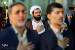 ضبط اجرای گروه تواشیح محمد رسول الله(ص) در حرم حضرت معصومه(س)‎