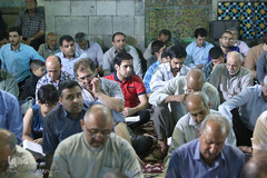 محفل قرآنی در جوار سید‌الکریم(ع)