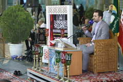 محفل قرآنی در جوار سید‌الکریم(ع)