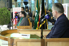 محفل قرآنی در جوار سید‌الکریم(ع)