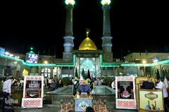 محفل قرآنی در جوار سید‌الکریم(ع)