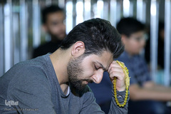 محفل قرآنی در جوار سید‌الکریم(ع)