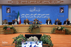 نشست رسانه ای رحمانی فضلی، وزیر کشور