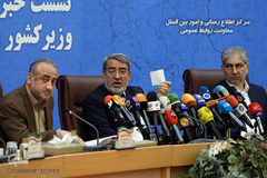 نشست رسانه ای عبدالرضا رحمانی فضلی، وزیر کشور