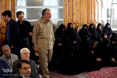 مراسم تشییع پیکر خادم القرآن مرحوم «غفور آقازاده سلطانی» بنیان‌گذار دارتحفیظ القرآن الکریم