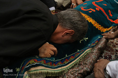 مراسم تشییع پیکر خادم القرآن مرحوم «غفور آقازاده سلطانی» بنیان‌گذار دارتحفیظ القرآن الکریم