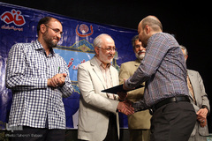 آئین پایانی شانزدهمین دوره جایزه قلم زرین