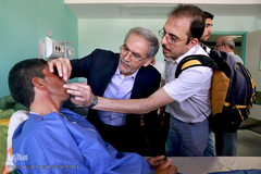 دکتر کلانتر هرمزی سرپرست تیم پزشکی