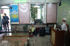 مراسم رونمایی از سند بازسازی قبرستان بقیع