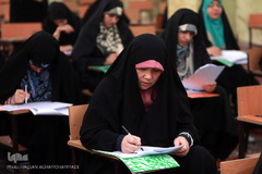 مرحله استانی بخش معارفی چهل و یکمین دوره مسابقات سراسری قرآن کریم در آستان مقدس امامزاده حسن(ع) تهران