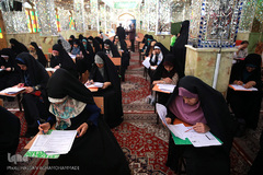 مرحله استانی بخش معارفی چهل و یکمین دوره مسابقات سراسری قرآن کریم در آستان مقدس امامزاده حسن(ع) تهران