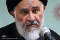  آیت‌الله سیدمصطفی محقق داماد،رئیس گروه اسلامی فرهنگستان علوم اسلامی