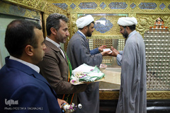 مراسم غبارروبی حرم مطهر امامزاده حسن حسنی(ع)