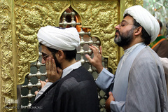 مراسم غبارروبی حرم مطهر امامزاده حسن حسنی(ع)