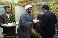 مراسم غبارروبی حرم مطهر امامزاده حسن حسنی(ع)