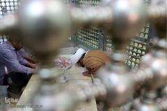 مراسم غبارروبی حرم مطهر امامزاده حسن حسنی(ع)