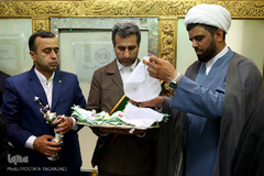 مراسم غبارروبی حرم مطهر امامزاده حسن حسنی(ع)