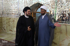 مراسم غبارروبی حرم مطهر امامزاده حسن حسنی(ع)