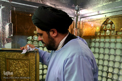 مراسم غبارروبی حرم مطهر امامزاده حسن حسنی(ع)