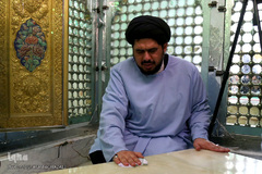 مراسم غبارروبی حرم مطهر امامزاده حسن حسنی(ع)