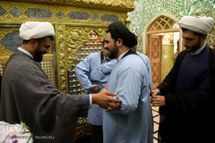 مراسم غبارروبی حرم مطهر امامزاده حسن حسنی(ع)