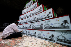 زیارت ۶۰ شهید والا مقام تازه تفحص شده