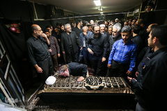 تشییع پیکر آیت الله آقا مرتضی تهرانی