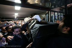 تشییع پیکر آیت الله آقا مرتضی تهرانی