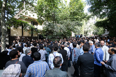 تشییع پیکر آیت الله آقا مرتضی تهرانی