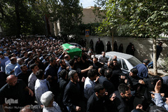 تشییع پیکر آیت الله آقا مرتضی تهرانی