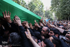 تشییع پیکر آیت الله آقا مرتضی تهرانی