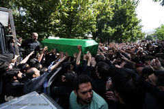 تشییع پیکر آیت الله آقا مرتضی تهرانی