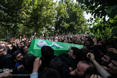 تشییع پیکر آیت الله آقا مرتضی تهرانی