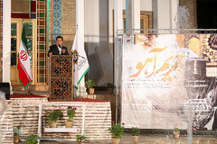 مرتضی امیری اسفندقه در پنجمین شب شعر حریم آهو