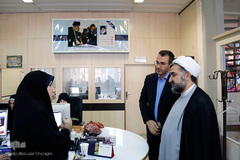 بازدید مصطفی بروجردی سفیر جمهوری اسلامی ایران در تونس از خبرگزاری ایکنا