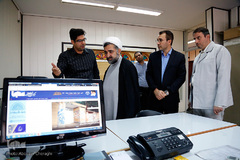 بازدید مصطفی بروجردی سفیر جمهوری اسلامی ایران در تونس از خبرگزاری ایکنا