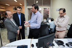 بازدید رضا طباطبایی شفیعی،سفیر ایران در بولیوی از تحریریه ایکنا