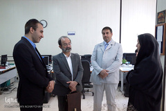 بازدید رضا طباطبایی شفیعی،سفیر ایران در بولیوی از تحریریه بین الملل ایکنا