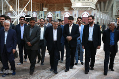 مراسم تجدید میثاق اعضای جهاد دانشگاهی با آرمان های امام خمینی(ره)