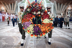 مراسم تجدید میثاق اعضای جهاد دانشگاهی با آرمان های امام خمینی(ره)