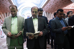 مراسم تجدید میثاق اعضای جهاد دانشگاهی با آرمان های امام خمینی(ره)