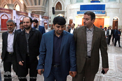 مراسم تجدید میثاق اعضای جهاد دانشگاهی با آرمان های امام خمینی(ره)