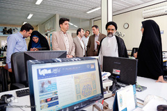 بازدید معاون فرهنگی دینی قوه قضاییه از خبرگزاری ایکنا