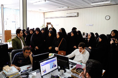 بازدید هیئتی از بانوان دینی و قرآنی عراق از ایکنا